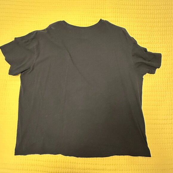 Black and Bleach Dyed Champion Sweat Shirt Size Large - Picture 4 of 4